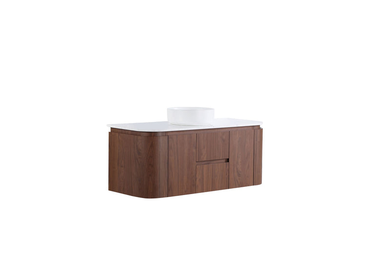 Lukka Ravello Modern Wall Hung Vanity Plywood Cabinet LK-RA1221W-MO