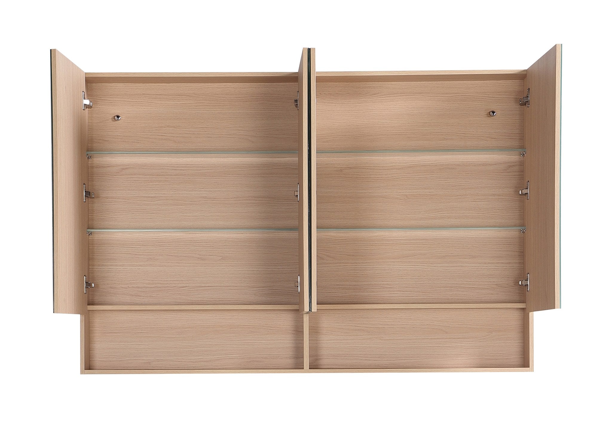 Lukka Clark Plywood Mirror Cabinet Sandy Oak Matte LK-CLMC1500-SO