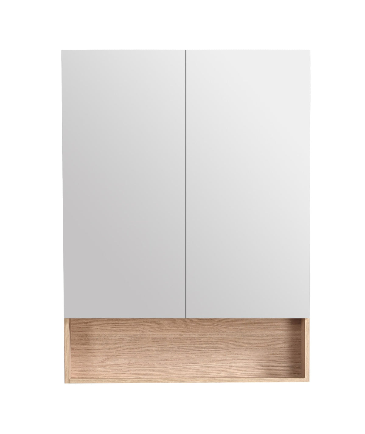 Lukka Clark Plywood Mirror Cabinet Sandy Oak Matte LK-LK-CLMC750-SO