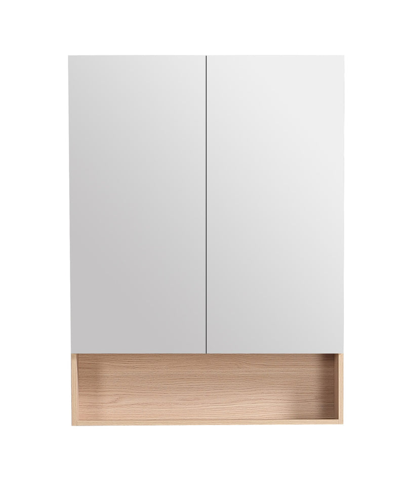 Lukka Clark Plywood Mirror Cabinet Sandy Oak Matte LK-LK-CLMC750-SO