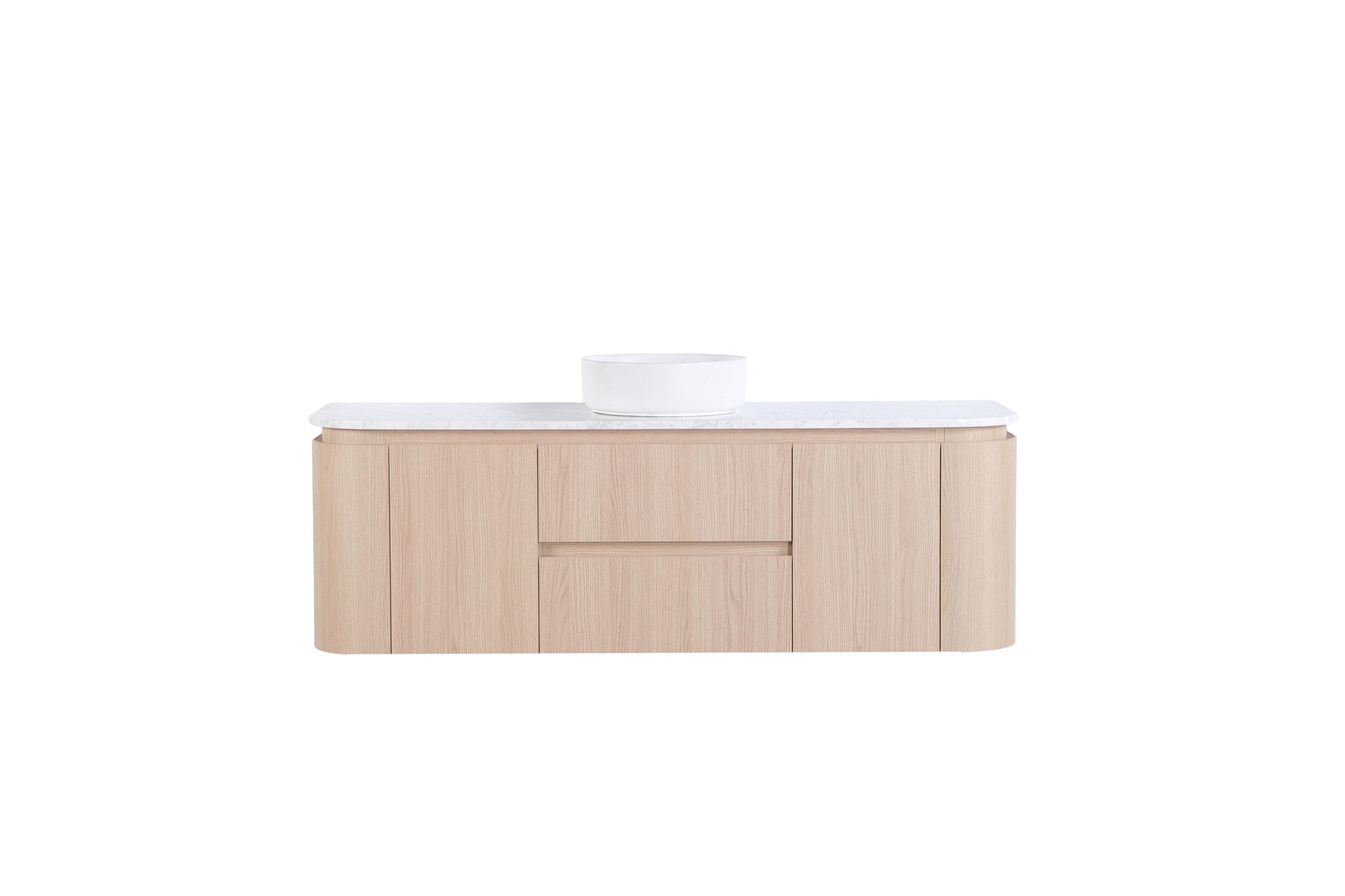 Lukka Ravello Modern Wall Hung Vanity Plywood Cabinet LK-RA1521W-SO