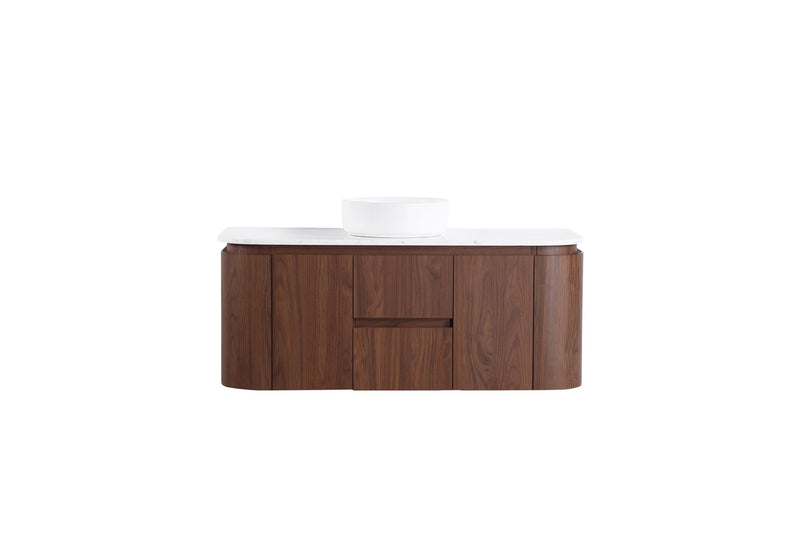 Lukka Ravello Modern Wall Hung Vanity Plywood Cabinet LK-RA1221W-MO