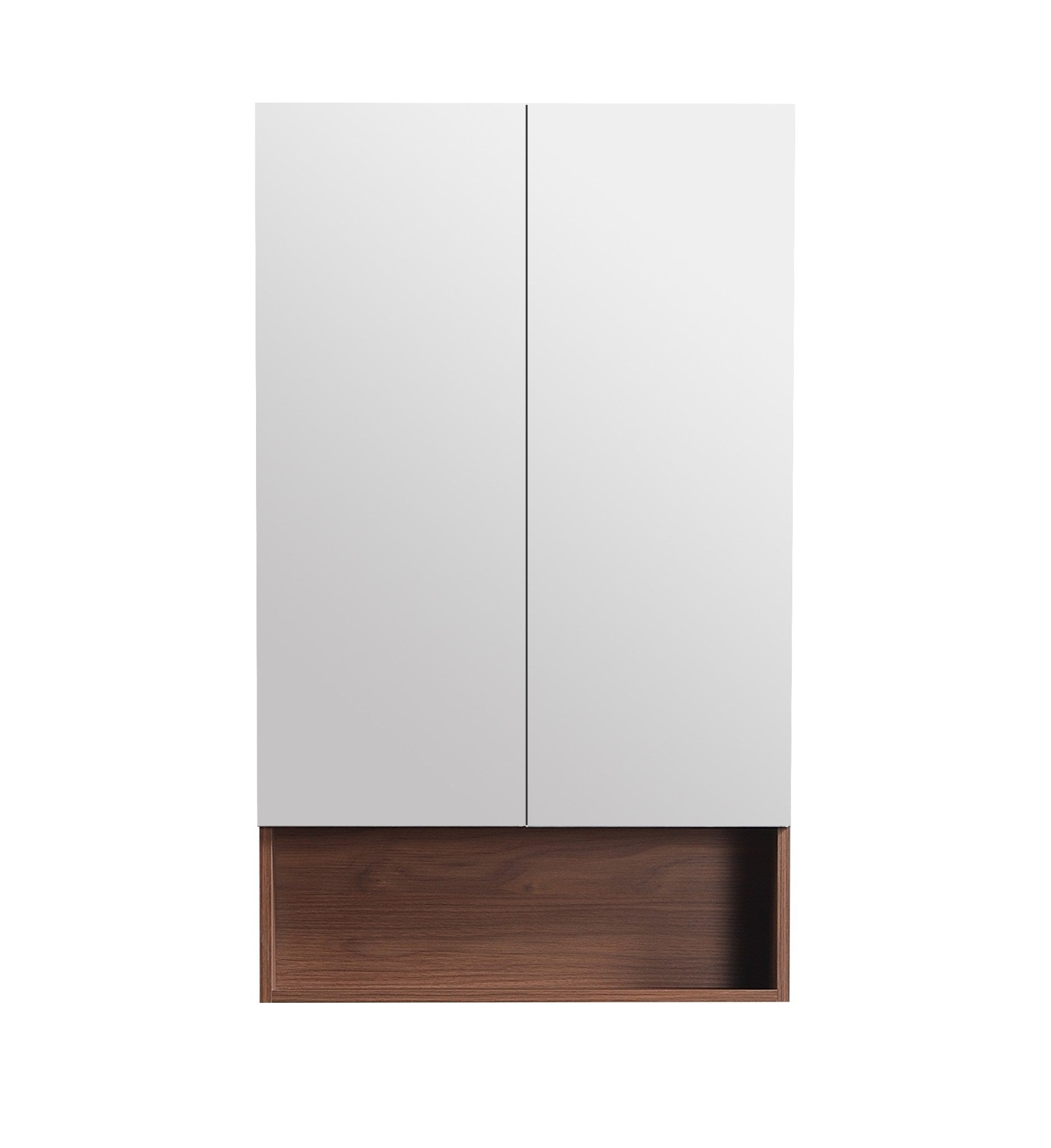 Lukka Clark Plywood Mirror Cabinet Mocha Oak Matte LK-CLMC600-MO