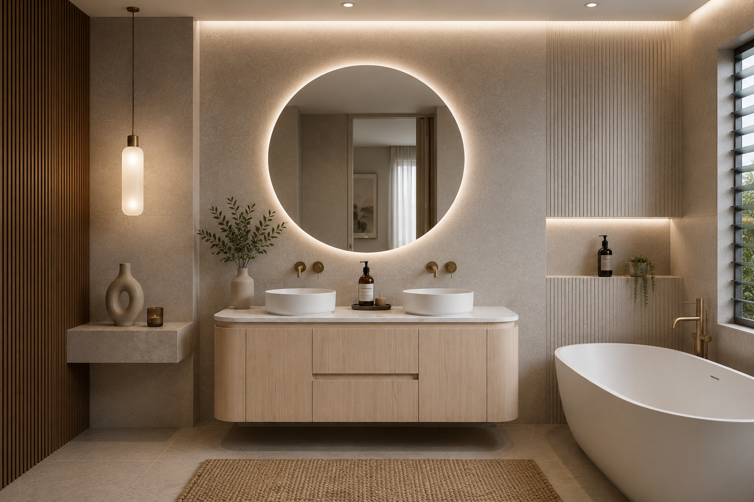 Lukka Ravello Modern Wall Hung Vanity Plywood Cabinet LK-RA1521W-SO