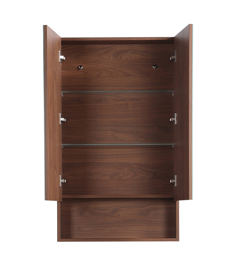 Lukka Clark Plywood Mirror Cabinet Mocha Oak Matte LK-CLMC600-MO