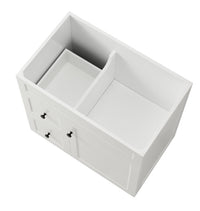 Lukka Harold Federation Free Standing Cabinet Matte White LK-FH74LL-MW