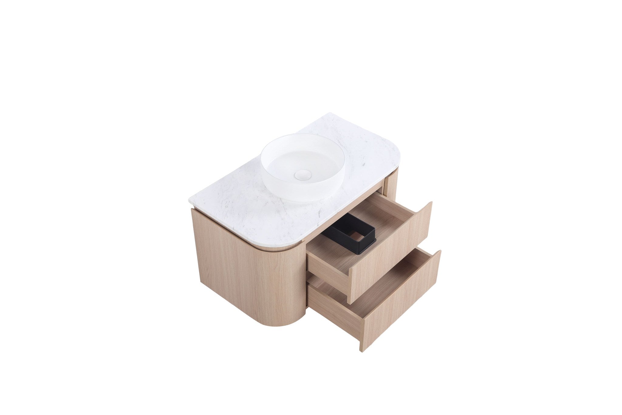 Lukka Ravello Modern Wall Hung Vanity Plywood Cabinet LK-RA750W-SO