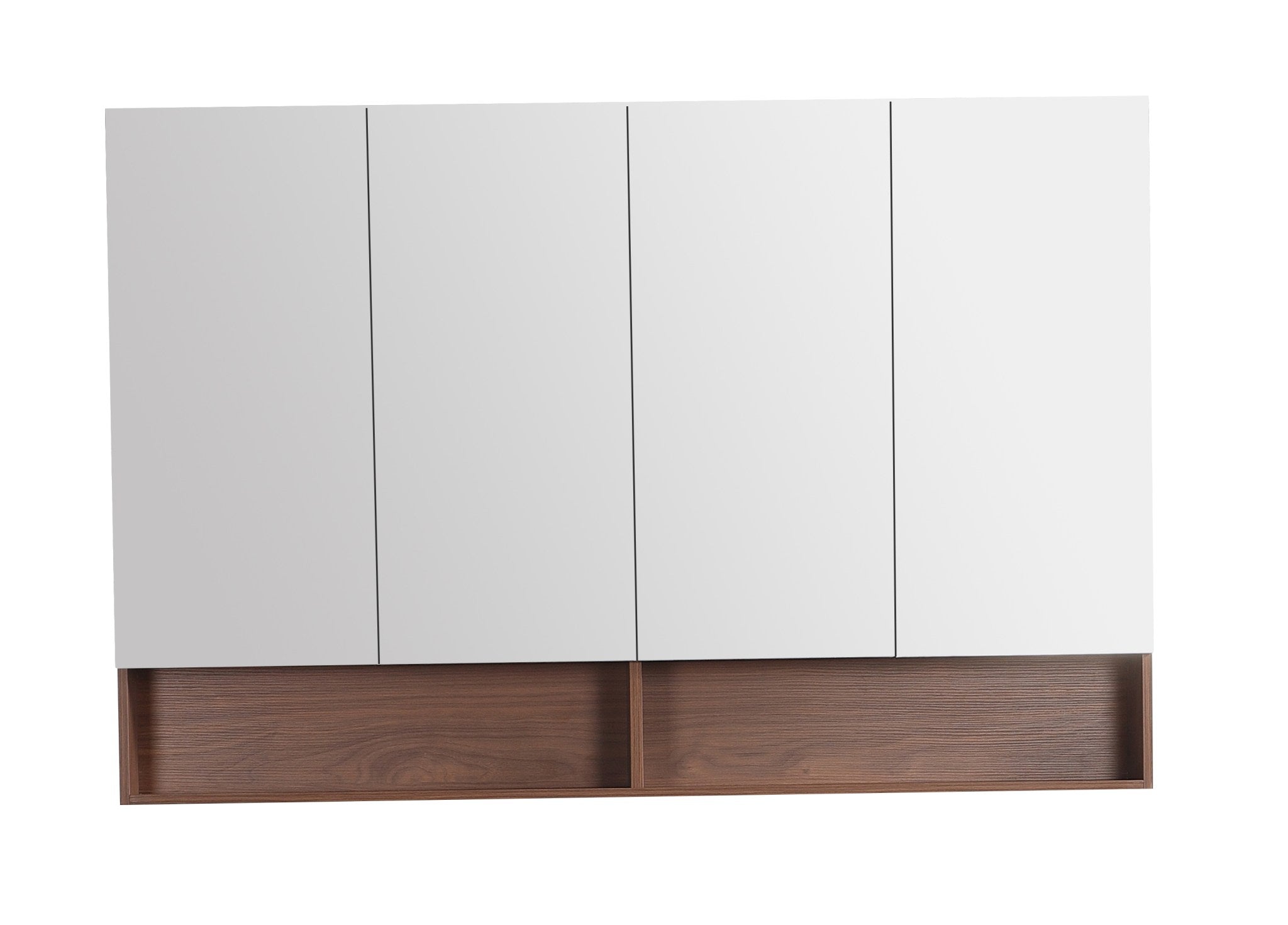 Lukka Clark Plywood Mirror Cabinet Mocha Oak Matte LK-CLMC1500-MO