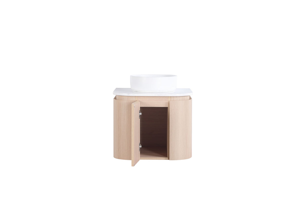 Lukka Ravello Modern Wall Hung Vanity Plywood Cabinet LK-RA600W-SO