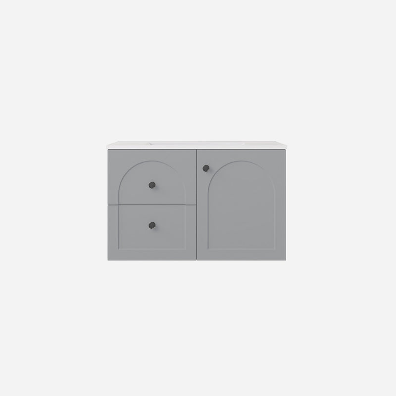 Lukka Chester Federation wall hung PVC Cabinet LK-FC74LW-GY