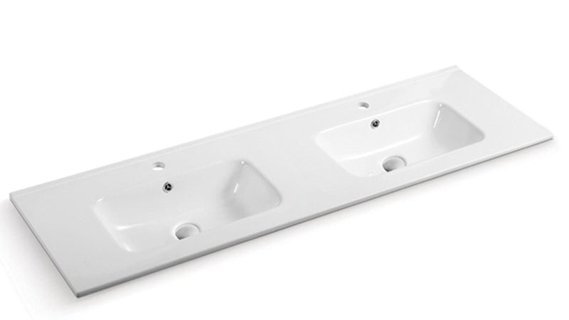 Lukka vanity top reference - LK-KC150D, LK-KC150D-MW; size, finish and drilling as selected.