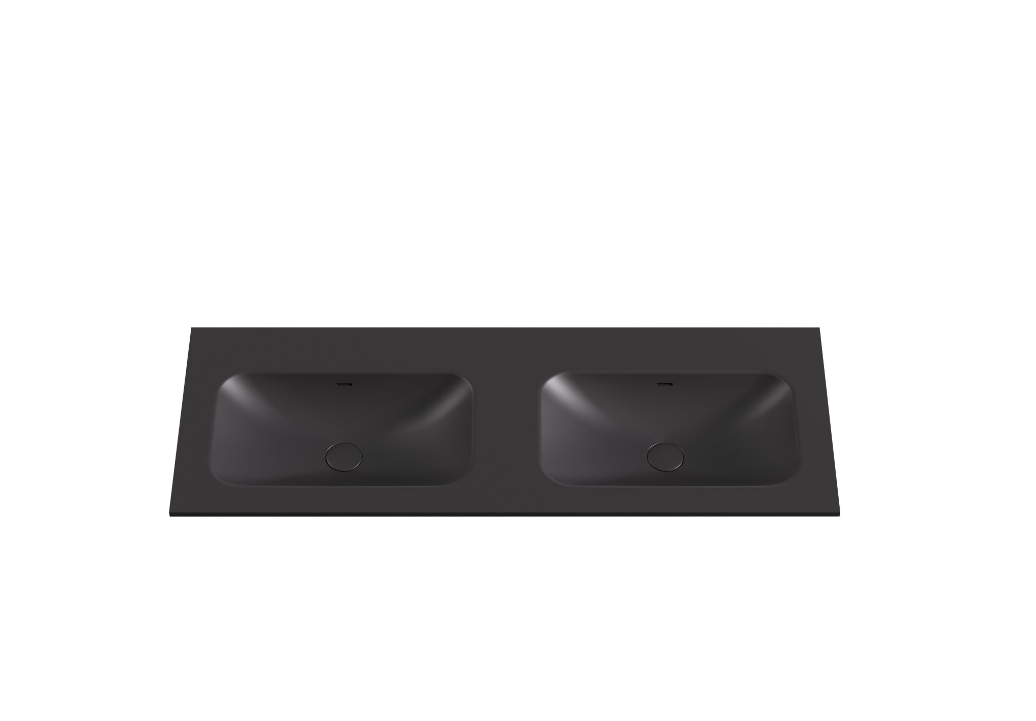 Lukka vanity top reference - LK-SCH124DMB-UTH; size, finish and drilling as selected.