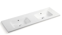 Lukka vanity top reference - LK-KC150D-NTH; size, finish and drilling as selected.
