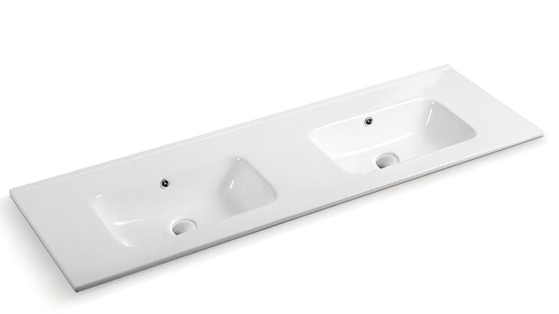 Lukka vanity top reference - LK-KC150D-NTH; size, finish and drilling as selected.