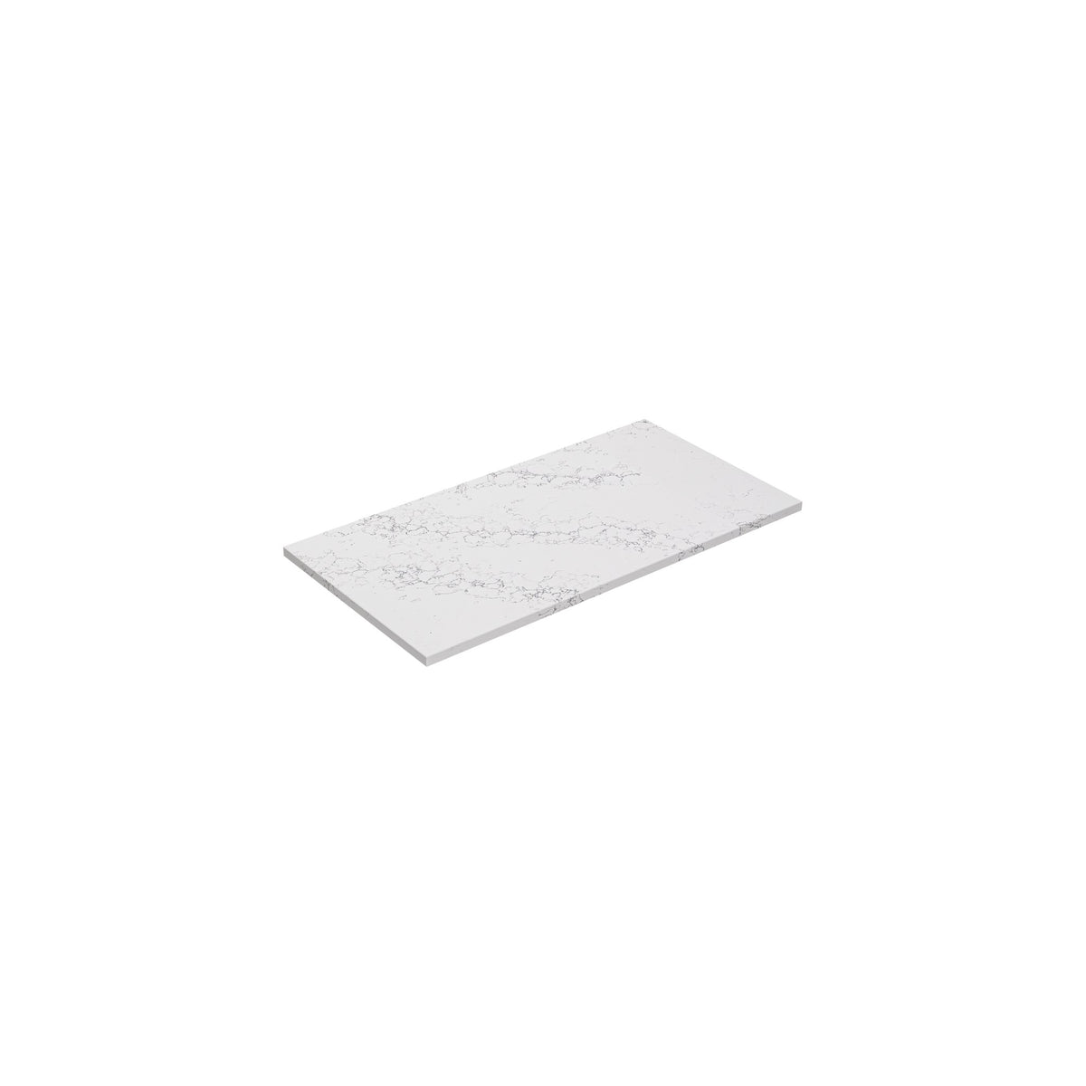 Lukka vanity top reference - LK-QCW94; size, finish and drilling as selected.