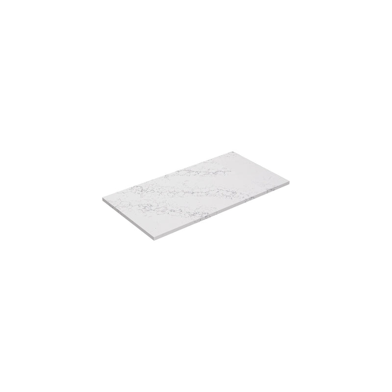 Lukka vanity top reference - LK-QCW94; size, finish and drilling as selected.