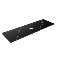Lukka vanity top reference - LK-QCN154-UTH; size, finish and drilling as selected.