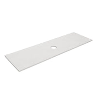 Lukka vanity top reference - LK-QBW154-UTH; size, finish and drilling as selected.