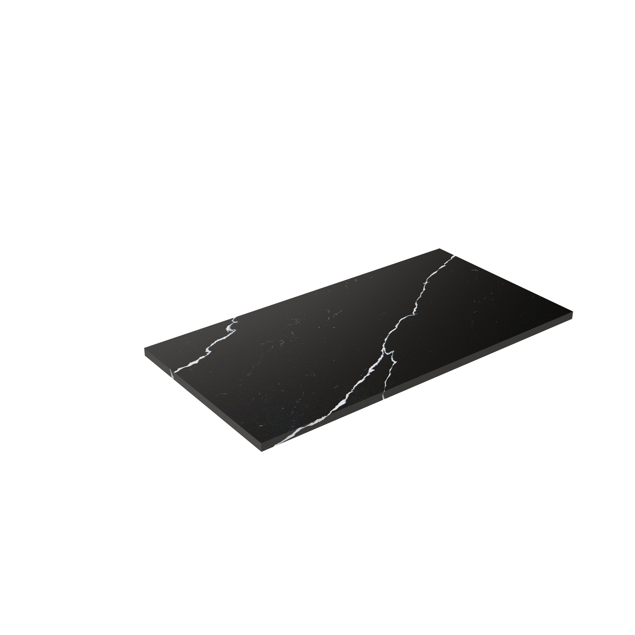 Lukka vanity top reference - LK-QCN94; size, finish and drilling as selected.