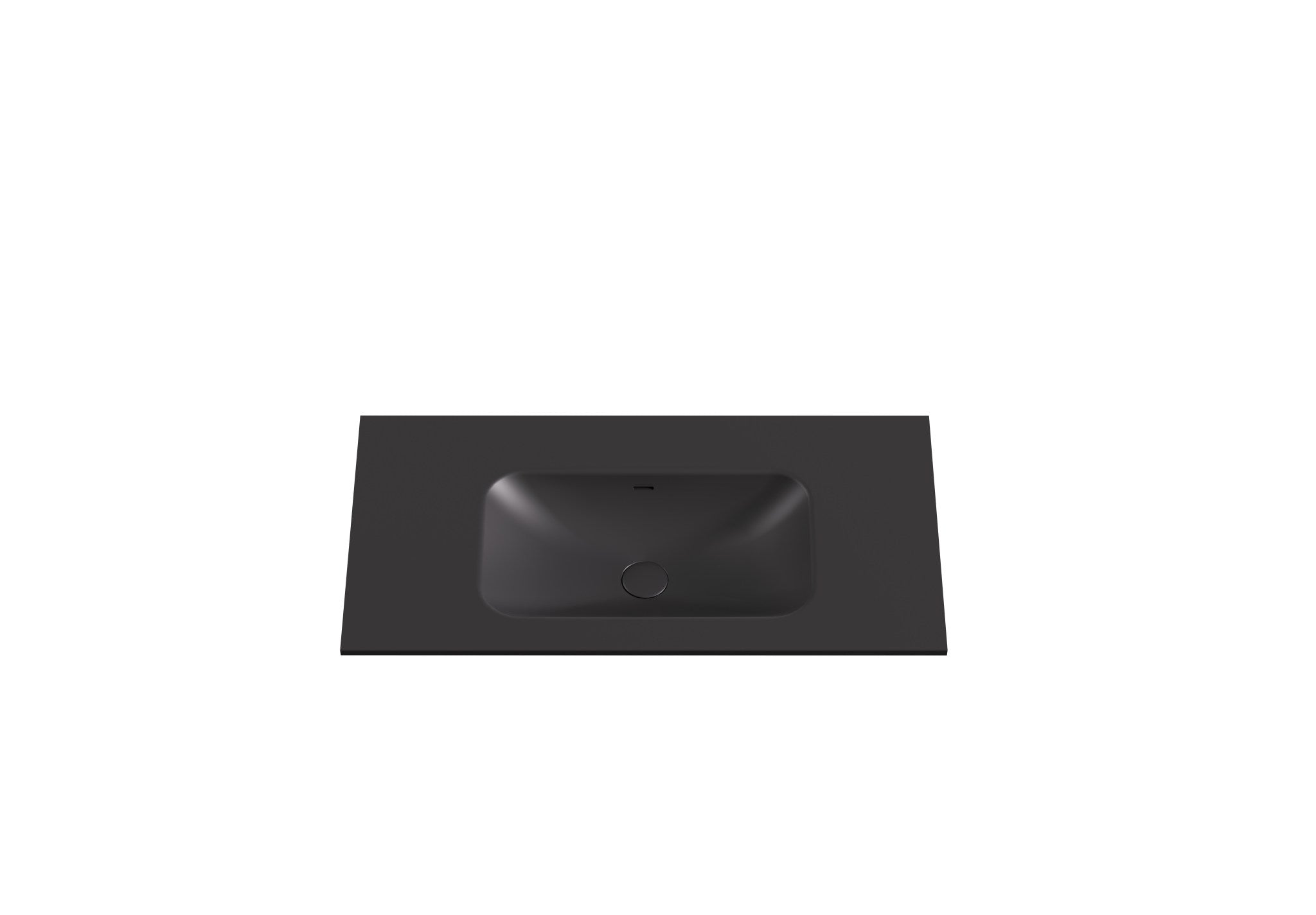 Lukka vanity top reference - LK-SCH94MB-UTH; size, finish and drilling as selected.