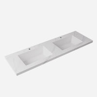 Lukka vanity top reference - LK-UCA154D-TH New; size, finish and drilling as selected.