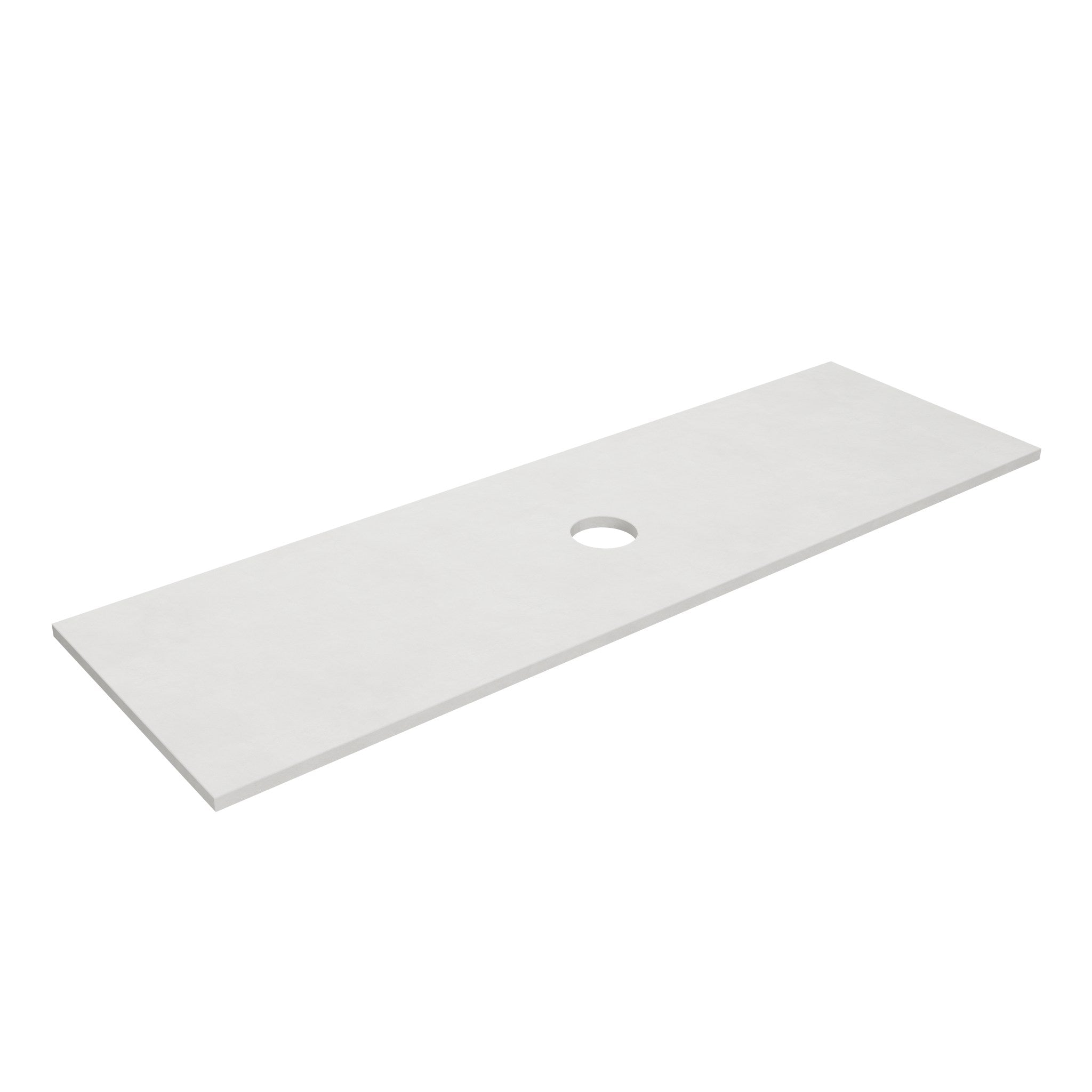 Lukka vanity top reference - LK-SBW154-UTH; size, finish and drilling as selected.