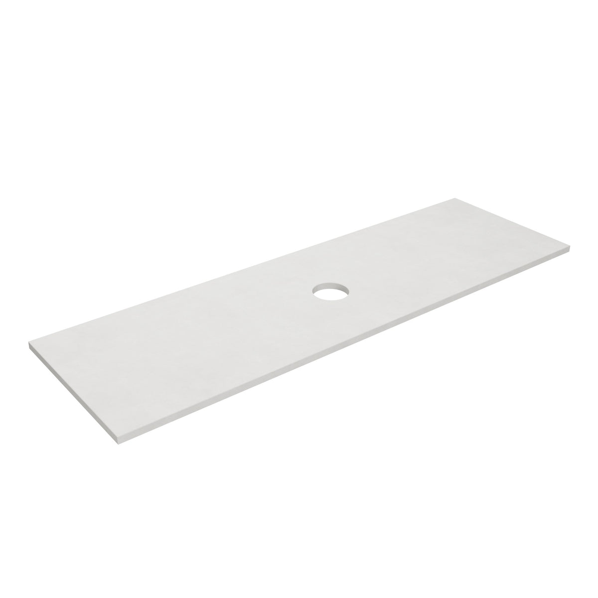 Lukka vanity top reference - LK-SBW154-UTH; size, finish and drilling as selected.