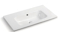 Lukka vanity top reference - LK-KC750-NTH; size, finish and drilling as selected.