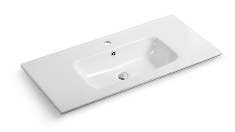 Lukka vanity top reference - LK-KC900, LK-KC900-MW; size, finish and drilling as selected.