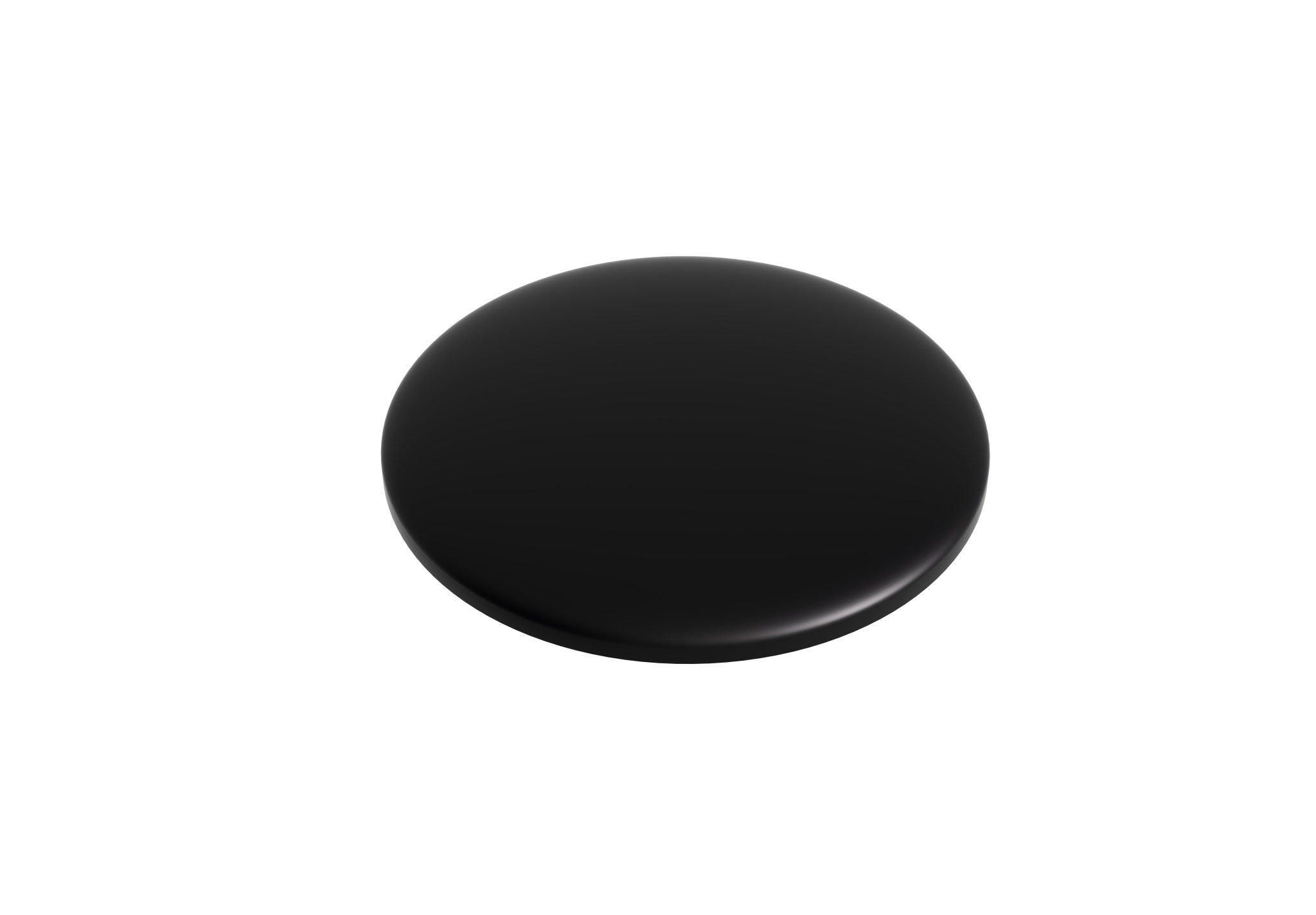 Solid Surface Basin Pop-up Waste Cap SLCP32 - Matte Black - SLCP32-MB