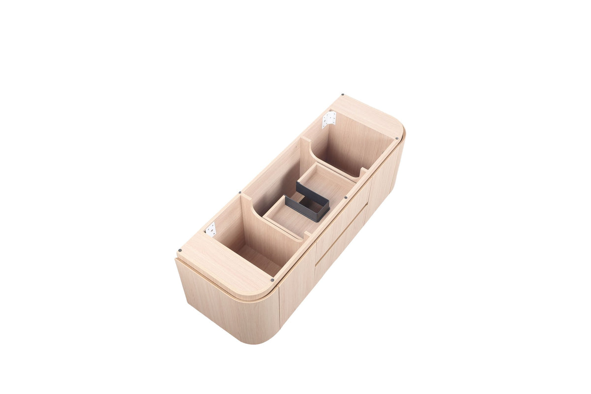Lukka Ravello Modern Wall Hung Vanity Plywood Cabinet LK-RA1521W-SO