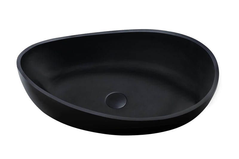 Lukka Waverton Solid Surface Stone Above Counter Basin LK-SA6037