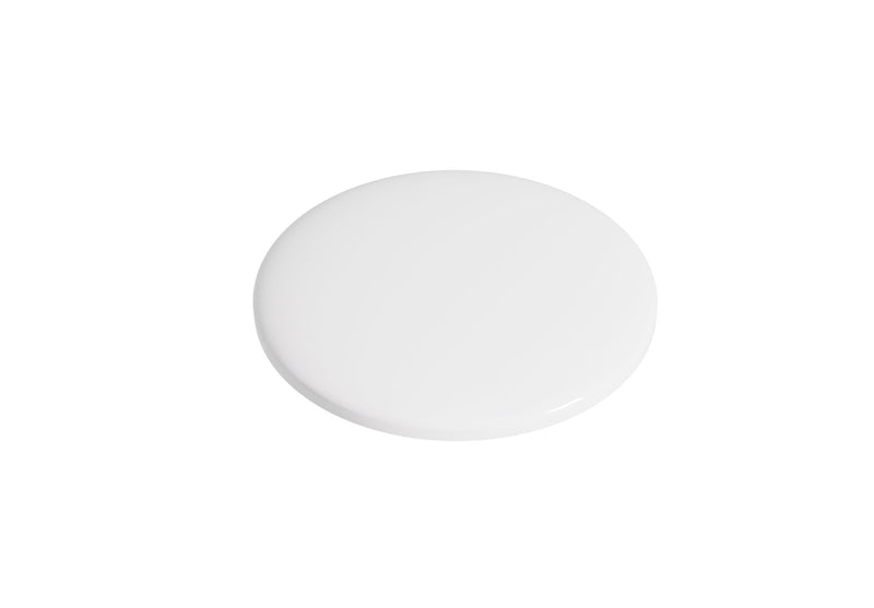 Solid Surface Basin Pop-up Waste Cap SLCP32 - Gloss White - SLCP32-GW