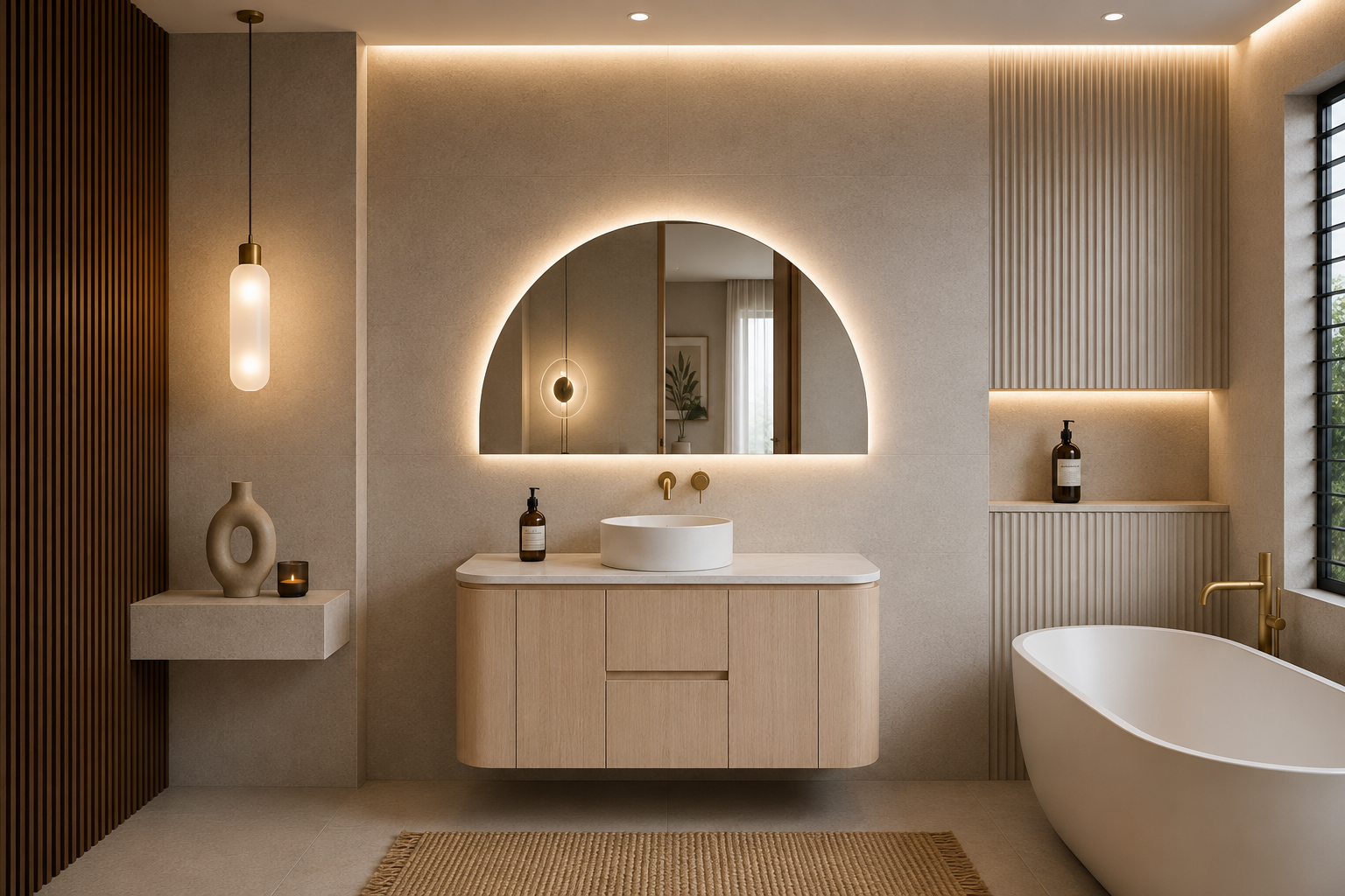 Lukka Ravello Modern Wall Hung Vanity Plywood Cabinet LK-RA1221W-SO
