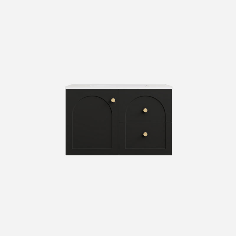 Lukka Chester Federation wall hung PVC Cabinet LK-FC74RW-MB