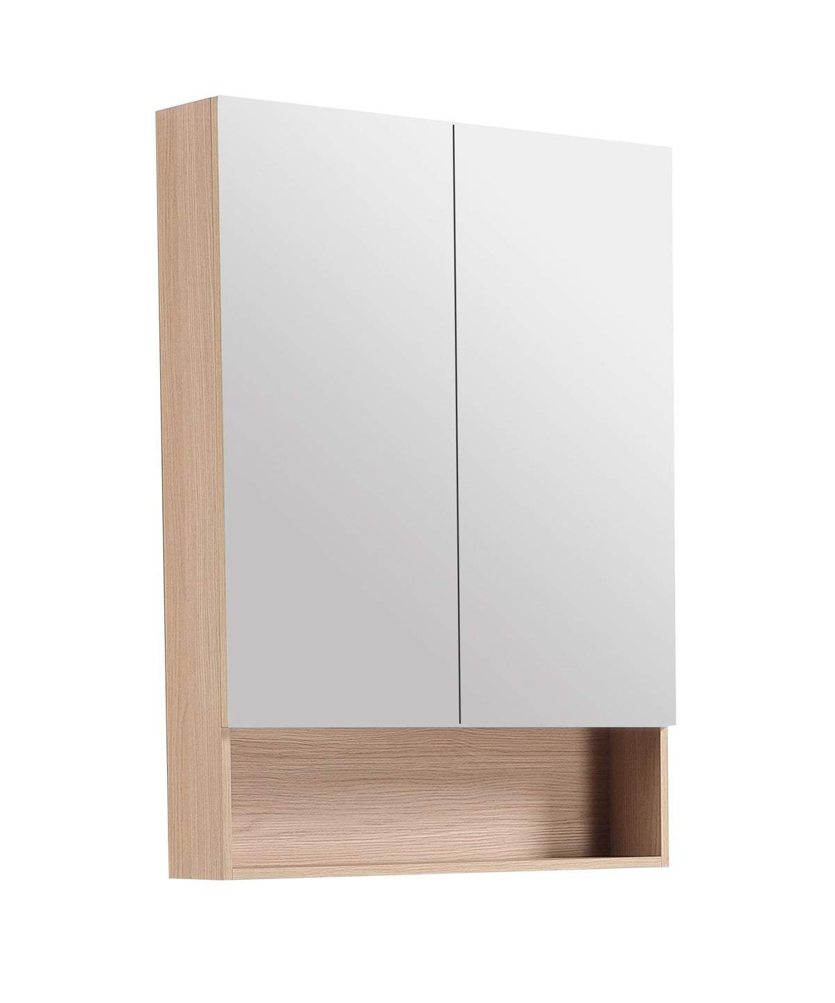 Lukka Clark Plywood Mirror Cabinet Sandy Oak Matte LK-LK-CLMC750-SO