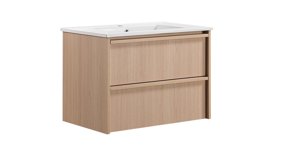 Lukka Ridgewood Modern Wall Hung Plywood Cabinet LK-MR750W-SO
