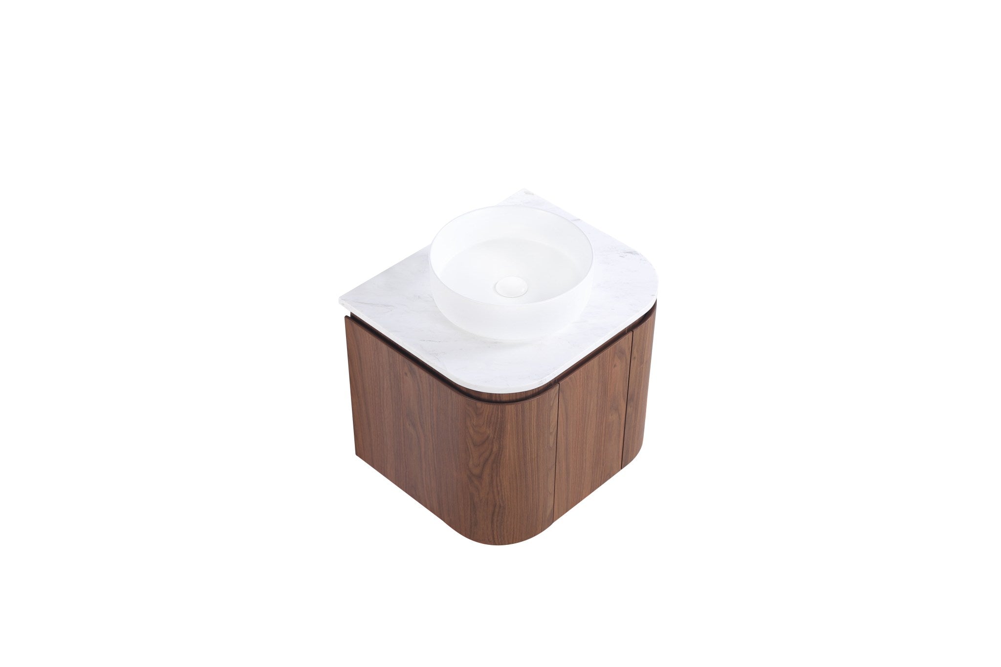 Lukka Ravello Modern Wall Hung Vanity Plywood Cabinet LK-RA600W-MO