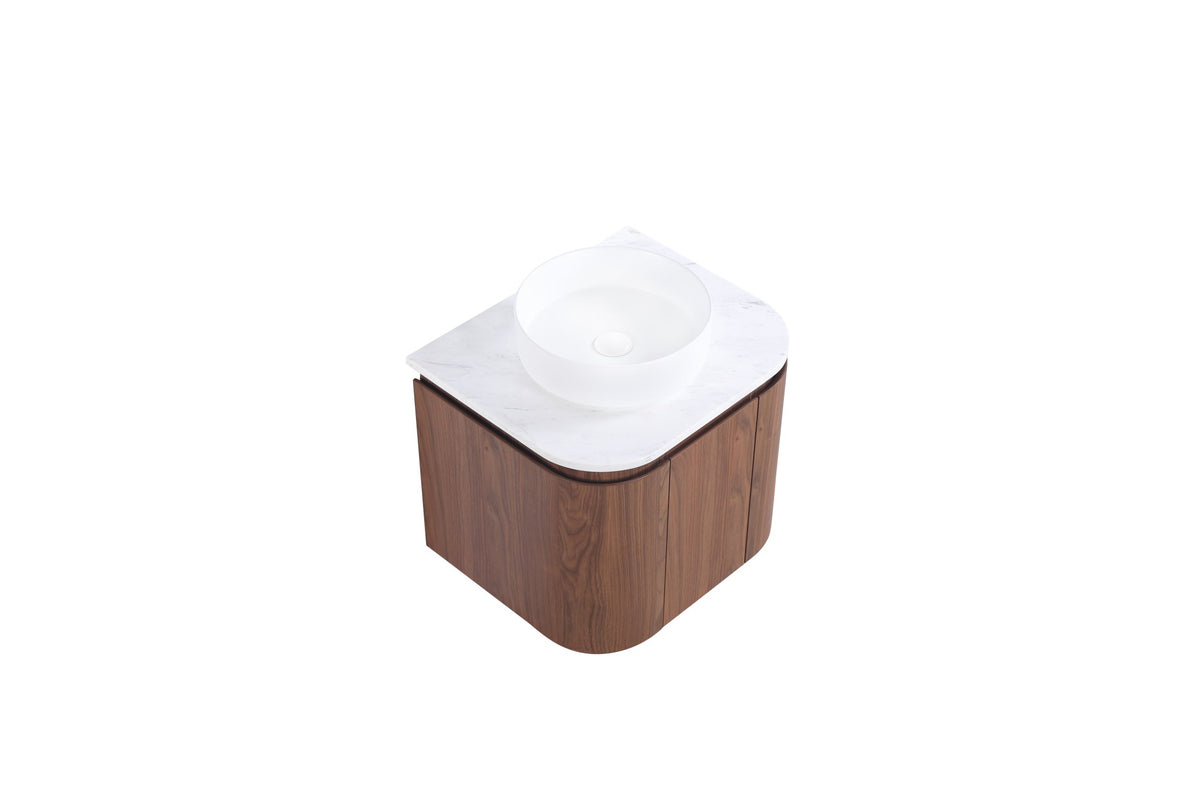 Lukka Ravello Modern Wall Hung Vanity Plywood Cabinet LK-RA600W-MO