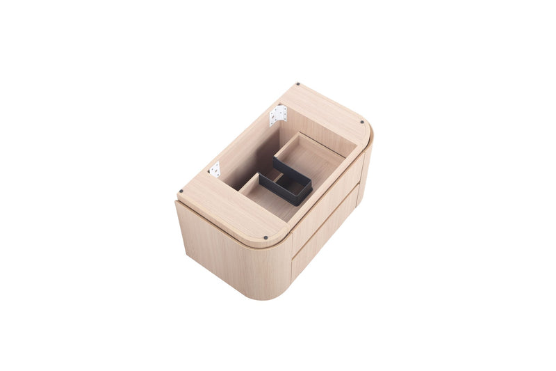 Lukka Ravello Modern Wall Hung Vanity Plywood Cabinet LK-RA750W-SO