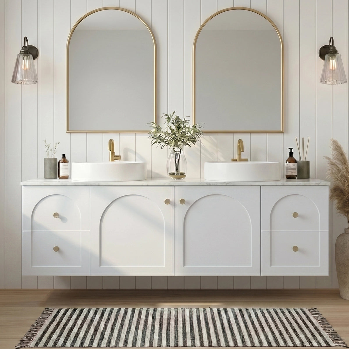 Lukka Chester Federation wall hung PVC Cabinet LK-FC154W-MW