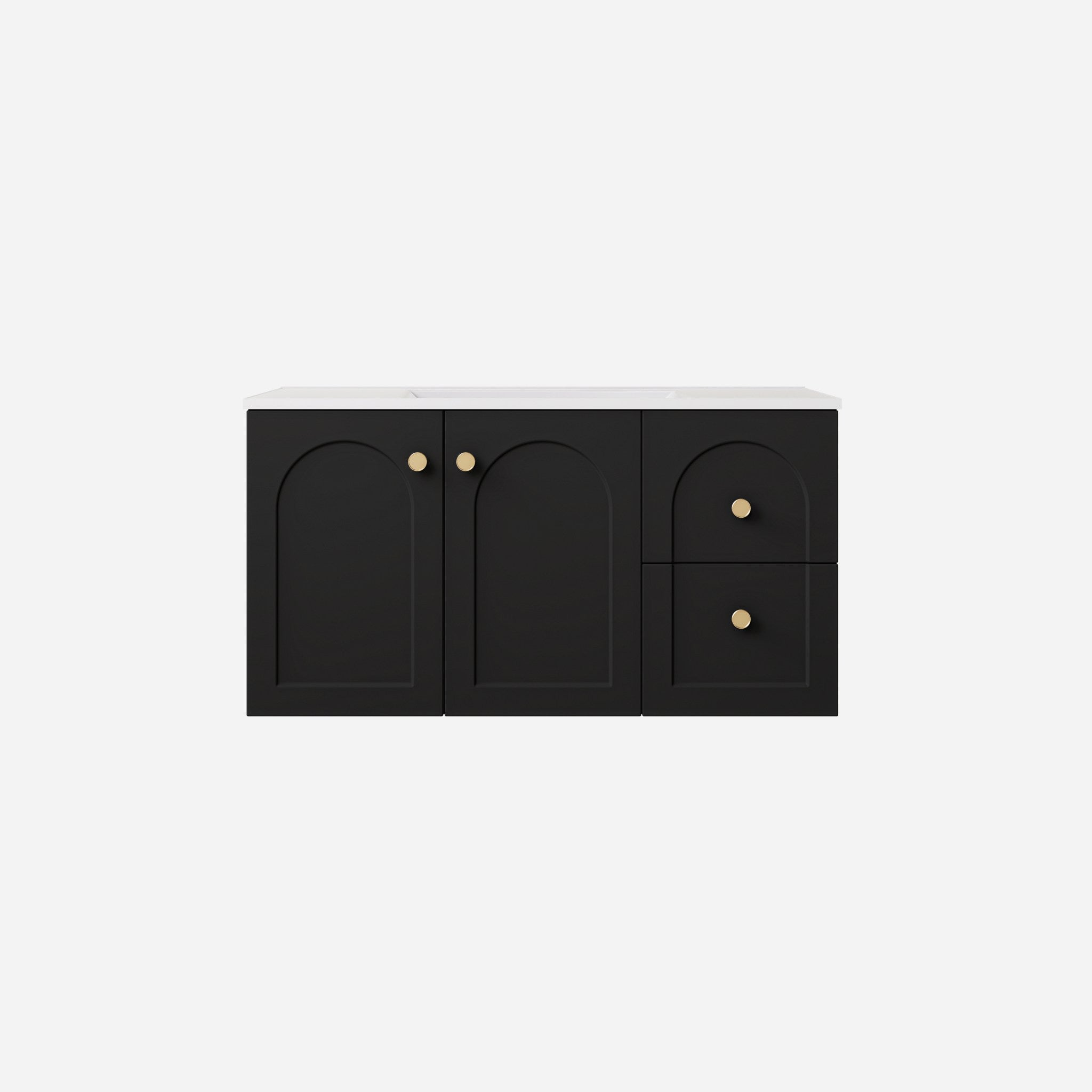 Lukka Chester Federation wall hung PVC Cabinet LK-FC94RW-MB