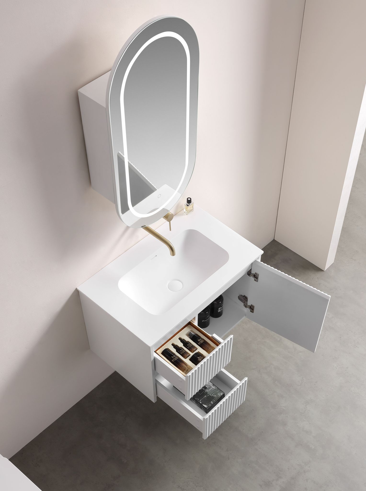 Lukka Allison Pill Shaving Cabinets 450x900x150 LK-MAPLSV4590