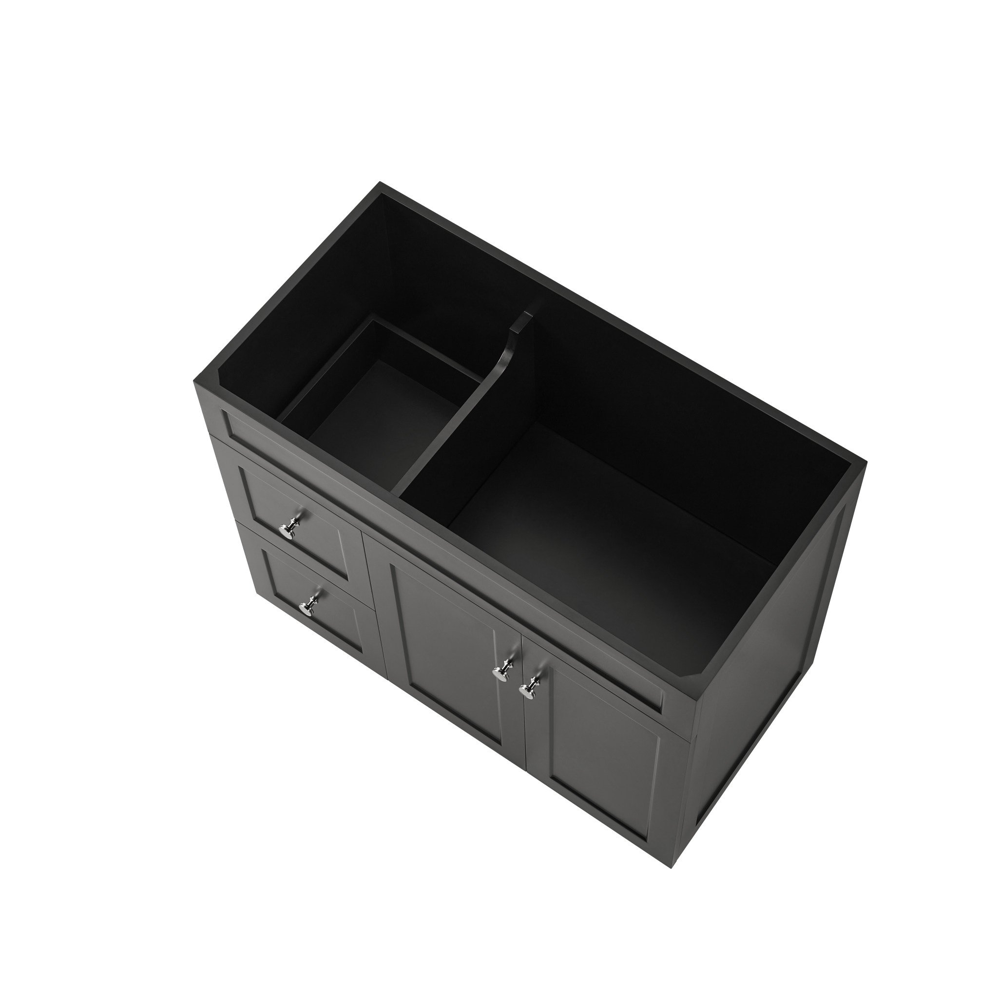 Lukka Harold Federation Free Standing Cabinet Matte Black LK-FH94LL-MB