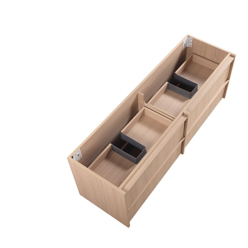 Lukka Ridgewood Modern Wall Hung Plywood Cabinet LK-MR1520W-SO