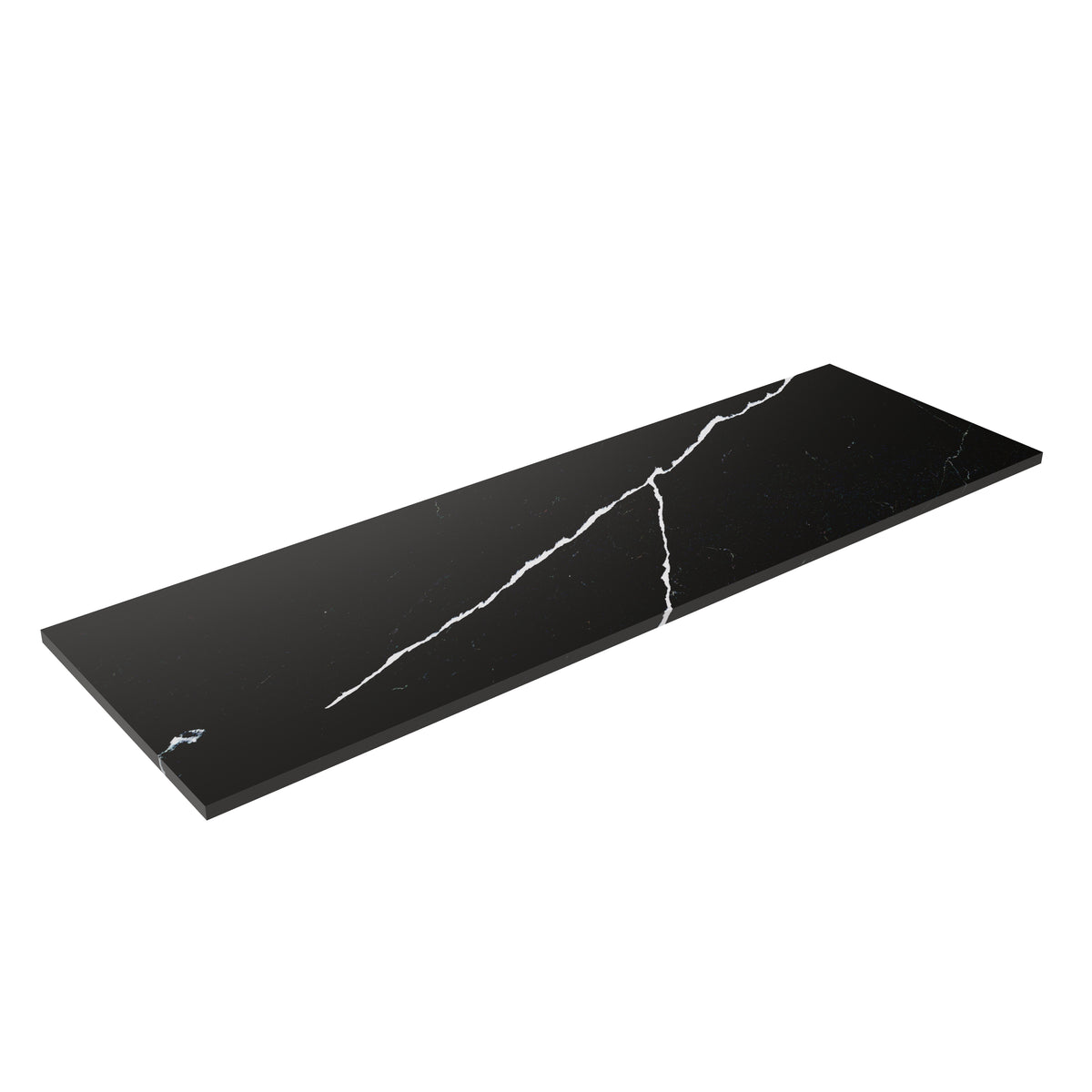 Calacatta Night (WG485) Zero Silica Engineer Stone Top LK-QCN - LK-QCN154 - Custom Cutting