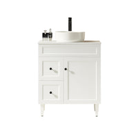 Lukka Harold Federation Free Standing Cabinet Matte White LK-FH74LL-MW