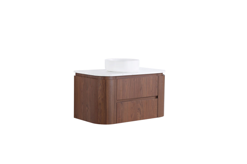 Lukka Ravello Modern Wall Hung Vanity Plywood Cabinet LK-RA900W-MO