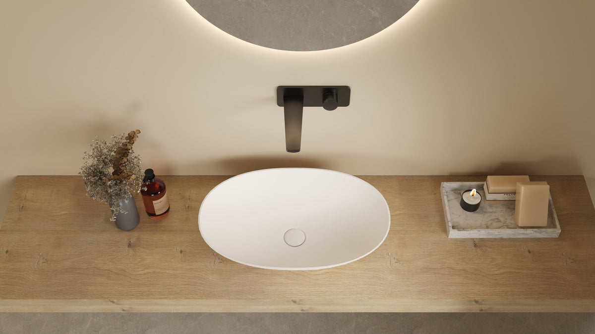 Lukka Kirra Solid Surface Art Basin LK-SKA500MW/SKA528MW/SKA5838MW