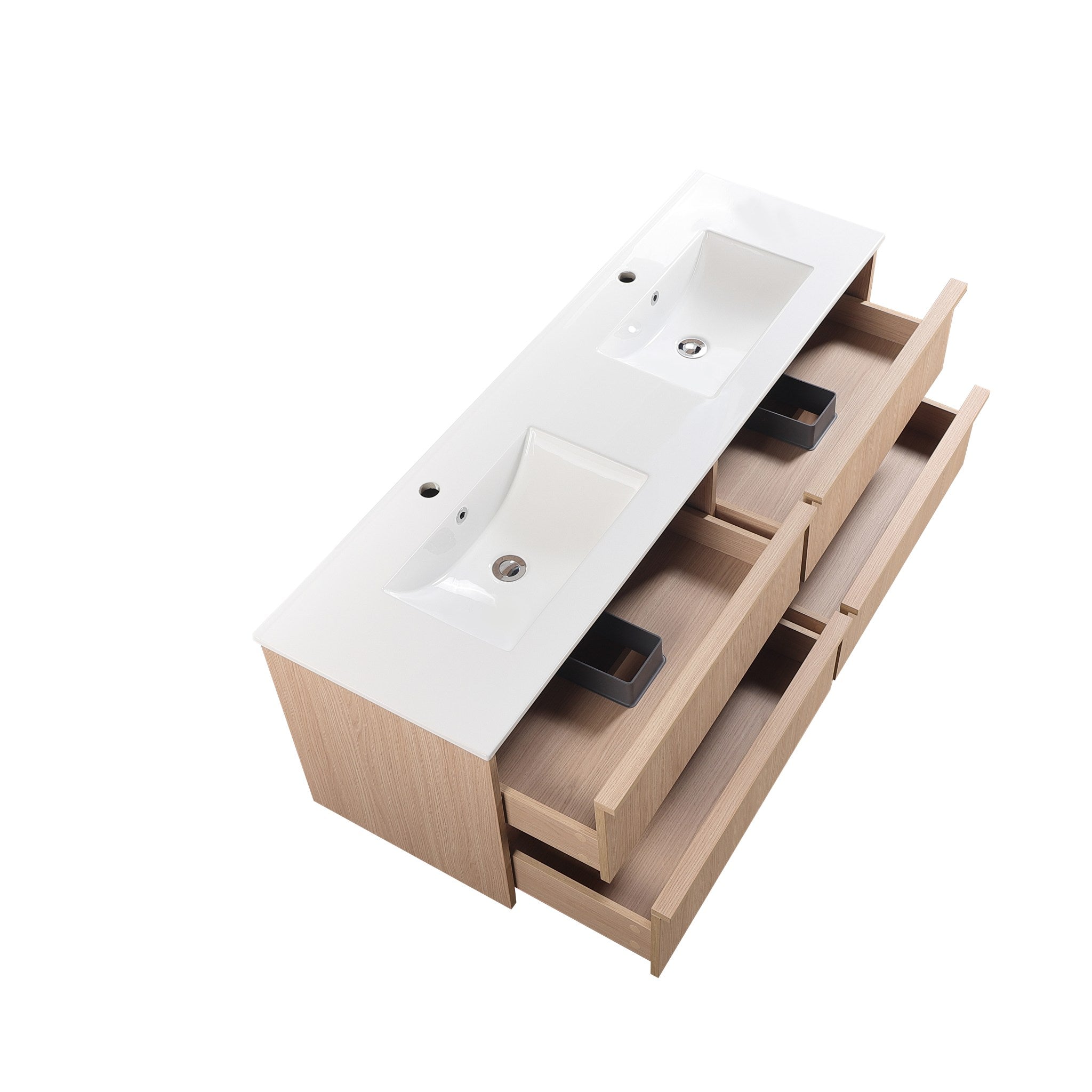 Lukka Ridgewood Modern Wall Hung Plywood Cabinet LK-MR1520W-SO